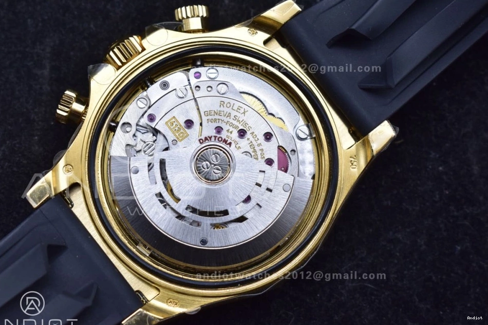 Snug 116518 Edition on Best Daytona ZF Oyster-flex LN (Gain YG Dial Strap Weight) SH4130 Black 770 1:1 0727